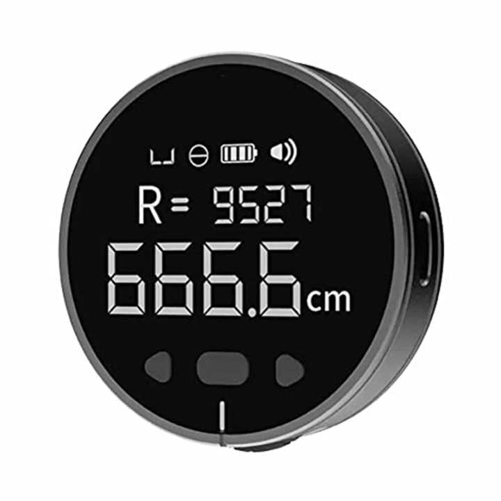 Long Distance Ruler 324Ft Electronic Digital Tape Measure Rechargeable Long Distance ...