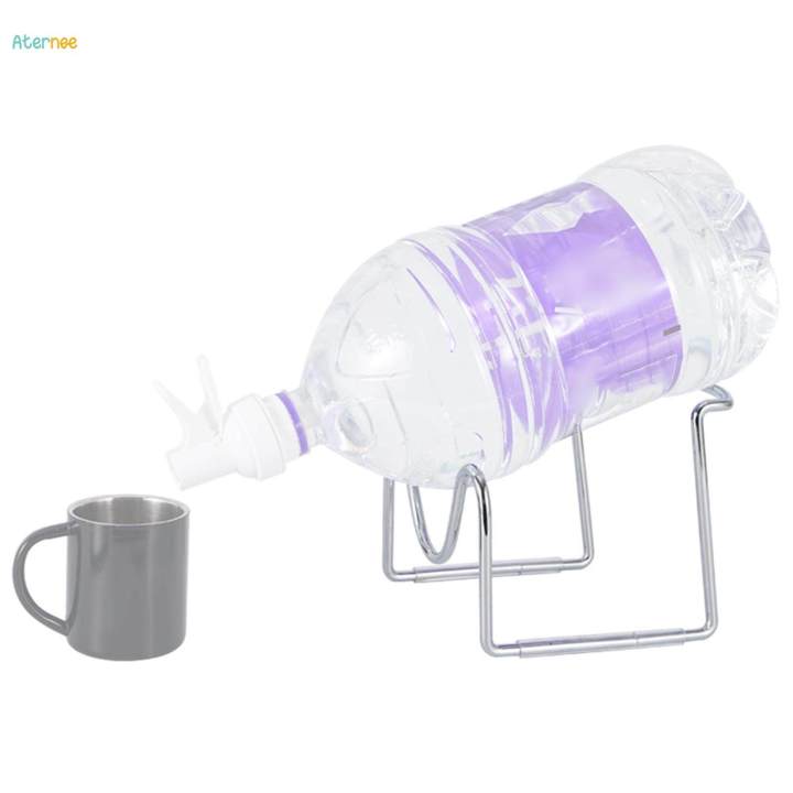 5L Water Bottle Holder Water Dispenser Stand Cradle Rack Beverage Bracket Beverage Holder Water Jug Picnic