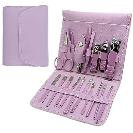 16%20Pcs%20Manicure%20Pedicure%20Set,%20Professional%20Nail%20Clipper%20Kit%20Stainless%20Steel%20Nail%20Scissors%20Grooming%20Kit%20with%20PU%20leather%20case,%20Cuticle%20Remover%20Tools%20-%20Image%202