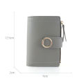 New Short Women Wallets Fashion Simple Cute Small Female Wallets PU Leather Card Holder Women's Purse.