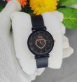 Women Fashion Casual Office Rubber Strap Watch Ladies Analog Watch.