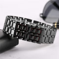 Lamgool Lava 3.0 LED Fashion LED Digital Alloy Men Women Wrist Watch Bracelet  European and American Unique Creative Lava Led Waterproof Trendy Men's Watch Men's Bracelet for gift. 