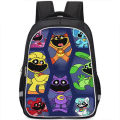 Smiling Critters Backpack Catnap Schoolbag Double Layer Backpack For Children Birthday Gift Dogday Cat Nap Mochila For Students. 