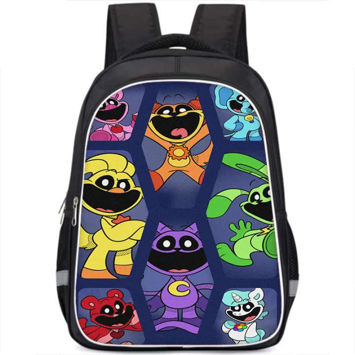 Smiling%20Critters%20Backpack%20Catnap%20Schoolbag%20Double%20Layer%20Backpack%20For%20Children%20Birthday%20Gift%20Dogday%20Cat%20Nap%20Mochila%20For%20Students%20-%20Image%205