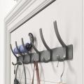 CIFBUY Iron Coat Rack Wall Mount, Thickened Space Aluminum Clothe Hook, Bathroom Sticky Hook Towel Clothe Wall Hanger Towel Rack.