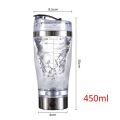 USB Rechargeable Electric Mixing Cup Portable Protein Powder Automatic Shaker Bottle Leakproof Mixer for Sugar. 