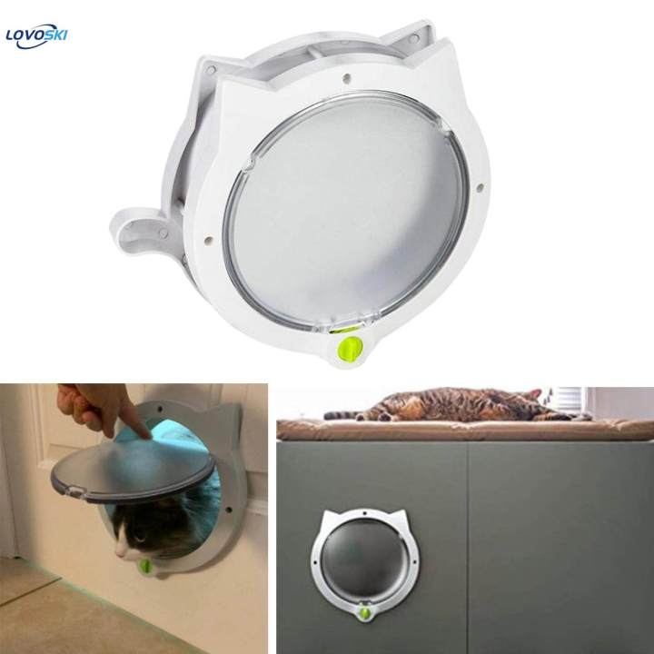 Cat%20Door%20for%20Pets%20with%20Locking%20Cat%20Flap%20for%20Interior%20Doors%20&%20Exterior%20Doors,%20White%20-%20Image%206