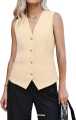 Smart Casual Women’s Sleeveless Suiting Waistcoat.