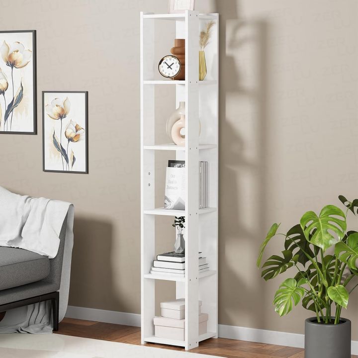 6 Layer Open Bookshelf Multipurpose Display Rack Book Storage Organizer Showcase Stand, Engineered Wood 6 Layer Open Bookshelf Multipurpose use your Home & Office Display Rack 72/10