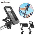 Universal Waterproof Bicycle Phone Holder Bike Motorcycle Handlebar Mobile Phone Stand Mount Waterproof Cell Phone Bracket Case. 