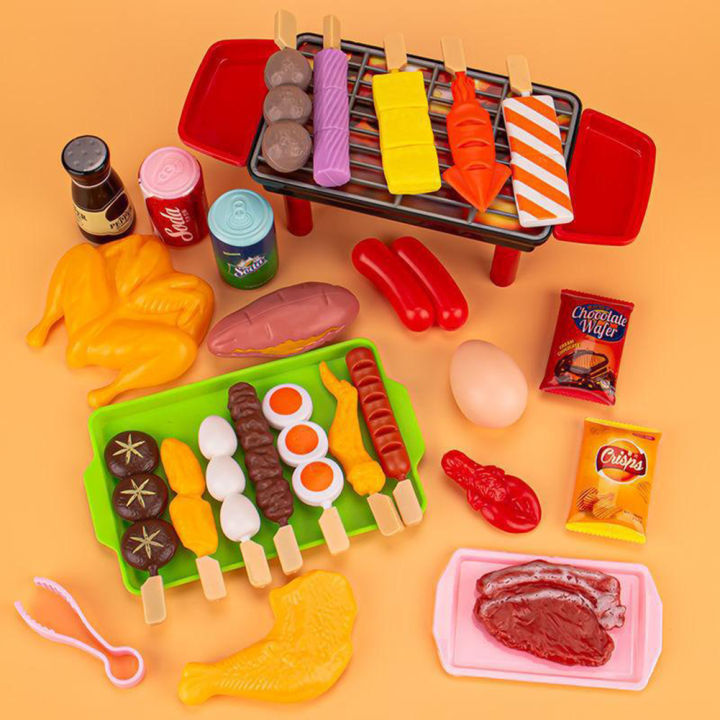 GC%20Kids%20Pretend%20Play%20Kitchen%20Toys%2027pcs/100pcs%20Pretend%20Play%20Food%20Sets%20For%20Kids%20Simulation%20Food%20Barbecue%20Cooking%20Toys%20For%20Boys%20Girls%20Gifts%20-%20Image%205