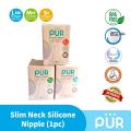 PUR Silicone Nipple (3pc Box -Large) – (13207). 
