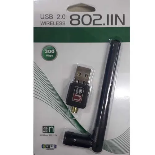 USB%20Wi-Fi%20Receiver%20And%20Share%20300Mbps%20Pc%20-%20Black%20-%20Improved%20Wireless%20Networking%20Capabilities%20-%20Image%202