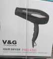 V&G Professional Hair Dryer Pro- 4300 HOT, COLD AND NORMAL 3 MODE.