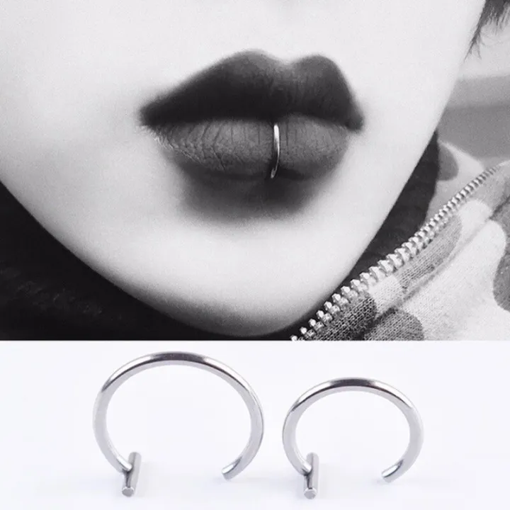8/10mm%20Punk%20Unisex%20Stainless%20Steel%20Nose%20Lip%20Rings%20Goth%20Clip%20On%20Piercing%20Body%20Nose%20Lip%20Rings%20Hoop%20Ear%20Tongue%20Ring%20Jewelry%20-%20Image%204