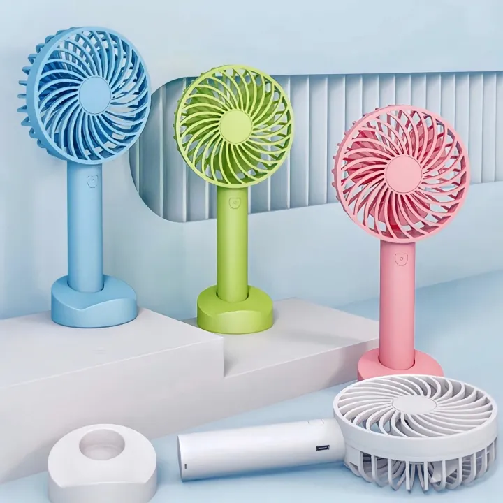 Portable Mini Fan and Makeup Fan for Cool Summer Travel USB Handheld Fan