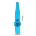 Kazoo flute Metal Professional Kazoo Flute Mouth Music Instrument Accessory Kazoo(Blue). 