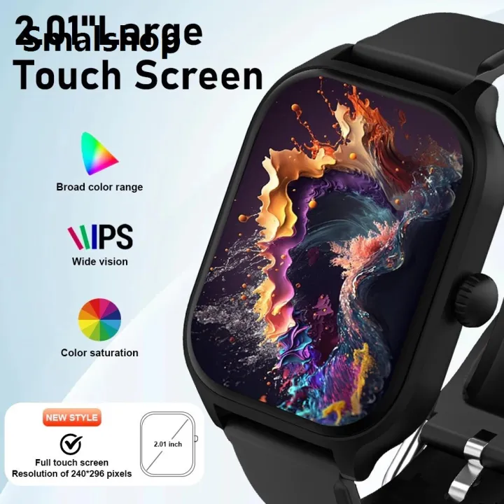 Smalshop%20H9%20Pro%20Max%20Smart%20Watch%20HD%20Digital%20Display%20Touch%20Screen%20Fitness%20Tracker%20Waterproof%20Watch%20For%20Men%20Women%20Support%20Call%20Sport%20-%20Image%202