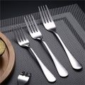 Newfangled - Stainless Steel Fork Spoon set Ceramic Desing With Plastic Handel ( 6 Pcs set) - Kitchen & Dining - Modern and Trendy.