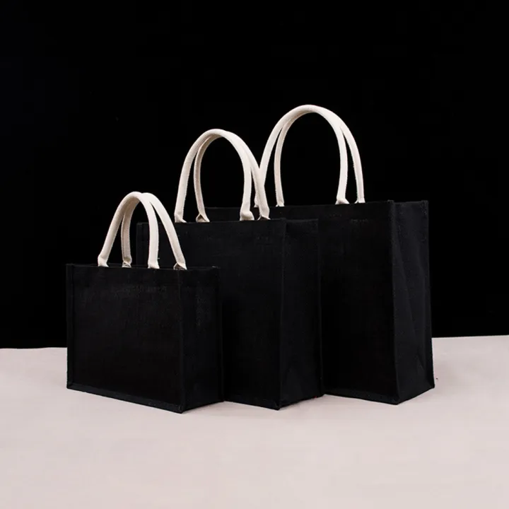 Reusable%20Jute%20Tote%20Bag%20Spacious%20Large%20Capacity%20Unisex%20Eco-friendly%20Handbag%20White%20And%20Black%20Portable%20Shoulder%20Bag%20for%20Grocery%20-%20Image%203
