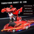 2 in 1 Deformation Transform RC Robot Car Toy for Kids - Assorted.