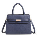 Light luxury women's bag, tote bag, red wedding bag, kelly bag, 2024 new crocodile pattern, mom bag, crossbody handbag.