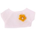 White Doll Clothes Dress Sweater Hat Uniform Fit 30cm Lalafanfan Yellow Duck Doll Children's Toy Girl Gift Duck Doll Accessories. 