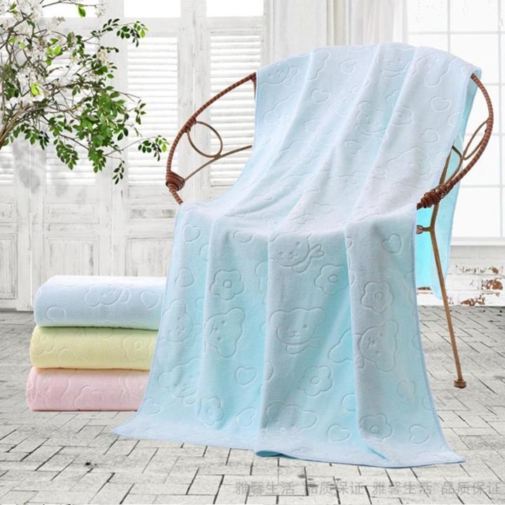 35X75cm Shower Towel Large Beach Towels Quick-Drying Towel Bath Towel Absorbent Soft Comfort Bathrobe Microfiber Towels Bathroom