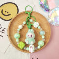 Labubu Keychain Cute Fluffy Fashion Bags Jewelry Keys Gifts Birthday.