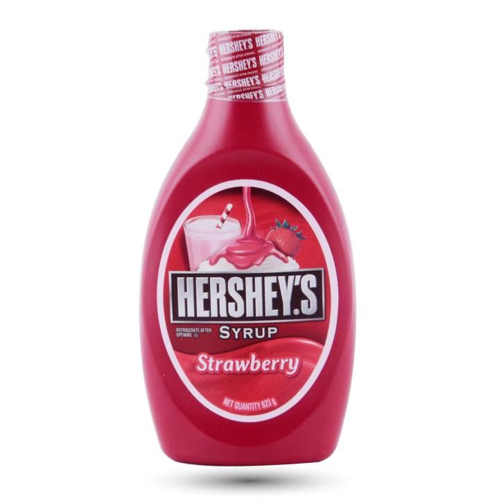 HERSHEY'S Strawberry Flavored SYRUP 623g in
