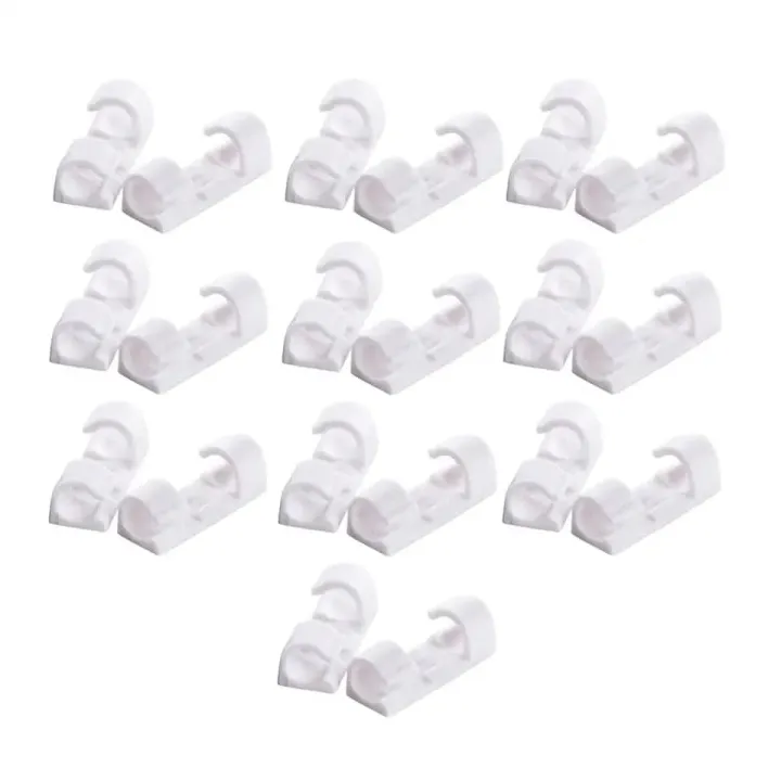 20pcs%20Adhesive%20Data%20Cable%20Charging%20Wire%20Holder%20Clips%20Wall%20Desktop%20Cable%20Organizer%20Peeling%20and%20Mounting,%20Using%20Adhesive%20Glue.%20-%20Image%202