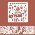 Craft Stencils Reusable Graffiti Template for Scrapbook Craft Projects Stamp. 