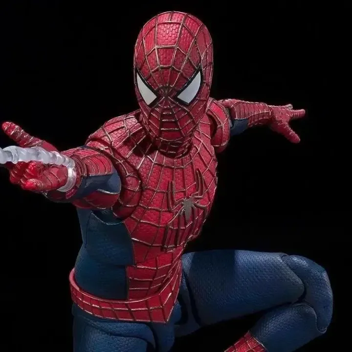 SHF%20Spider%20Man%203%20Action%20Figure%20Spiderman%203%20Tobey%20Maguire%20Anime%20Figurine%20Pvc%20Statue%20Model%20Collection%20Doll%20Decora%20New%20Year%20Gifts%20-%20Image%204