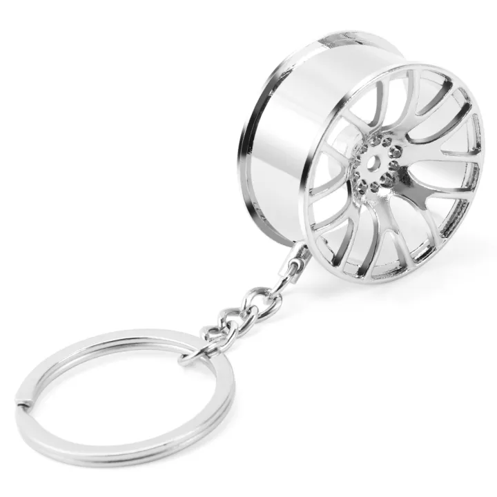 【DATA FROG Global MALL】Wheel Rim Hub Tuning Mini Keychain Key Chain ...