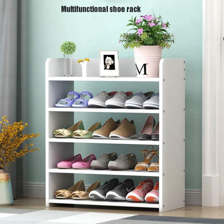 Shoe Rack Wooden Shoe Rack Laminate Vintage Texture Environmentally ...
