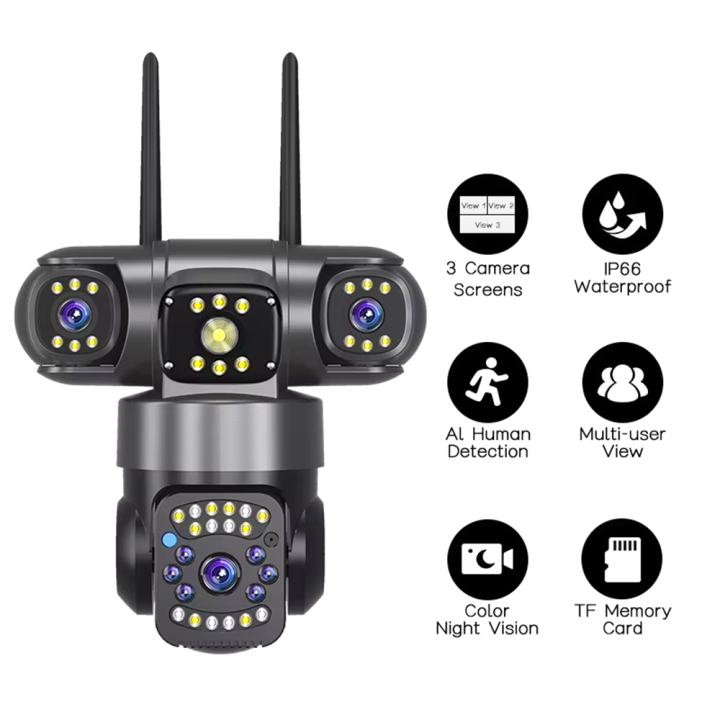 THREE%20SEPARATE%20CAMERA%20V380%20Network%206MP%20Real%20Triple%20Lens%20Outdoor%20Camera%20Waterproof%20HD%20Outdoor%20Camera%20-%20Image%208