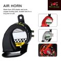 Universal 12V Snail Horn Siren 130dB High Tone Super Loud Train Horn 510Hz Waterproof Electric SNAIL Horn for Motor Bike Auto Car HORN.
