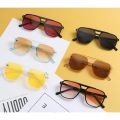Vintage Retro Pilot Sunglasses for Men Women Oversized Sunglass Colored Lenses Gradient Eyeglasses Male Driving Glasses Gafas UV. 