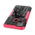 Heavy Duty Armor Tough Hybrid Shockproof Dual Layer Kickstand Protective Case Cover For OPPO Realme C15. 