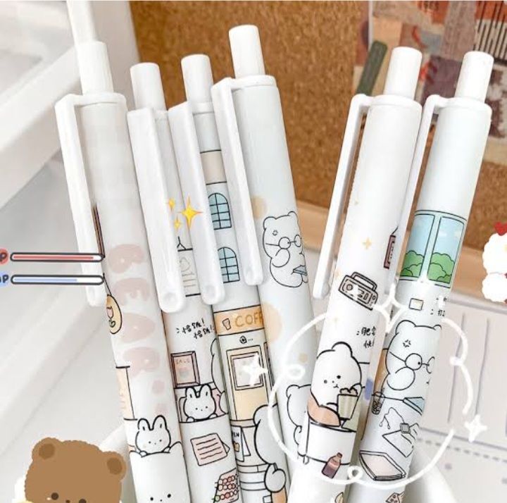 1%20pis%20Beauty%20Student%20Exam%20Writing%20Pen%200.5mm%20Black%20Refill%20Replaceable%20Water%20Penn%20-%20Image%205