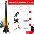 Epoxy Mixer Paddle Resin Stirring Paddle Reusable Paint Stirrer Drill Attachment Encounter. 