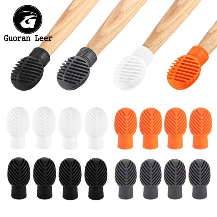 Silicone Drumstick Silent Practice Tips Drum Mute Drum Dampener Percussion Accessory Mute Replacement Musical Instruments Accessory