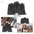 3 Pieces Shoes Bag Travel Shoe Bags Polyester Portable Shoe Bags Drawstring for Shoes Sundries. 