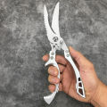 Powerful Chicken Bone Scissors Stainless Steel Portable Chicken Duck Fish Cutter.