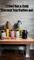 220ml stainless steel 5 layer water bottle manufacture professional outdoor Hot and Cold bottle. 