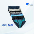 Assorted 5 Pcs Combo Pack of Cotton Brief Underwear for Men. 