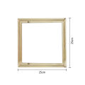 Drop Shipping Wood frame for canvas oil painting Factory Price Wood frame for canvas oil painting nature wood DIY frame picture. 