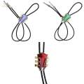 2xFashion Country Music Guitar Western Cowboy Rodeo Bolo bola Red. 