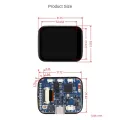 ESP32-S3 1.69-Inch Touch LCD Display Microcontroller Development Board 240x280 ST7789V2 3-Axis Acceleration. 