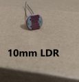 3Pcs- LDR 10mm Diameter Photoresistor Photo Cell Light Dependent Resistor LDR Sensor For Night Light Street LDR Light Sensor Light Sensitive Resistor 2 Pin Leads LDR Light. 